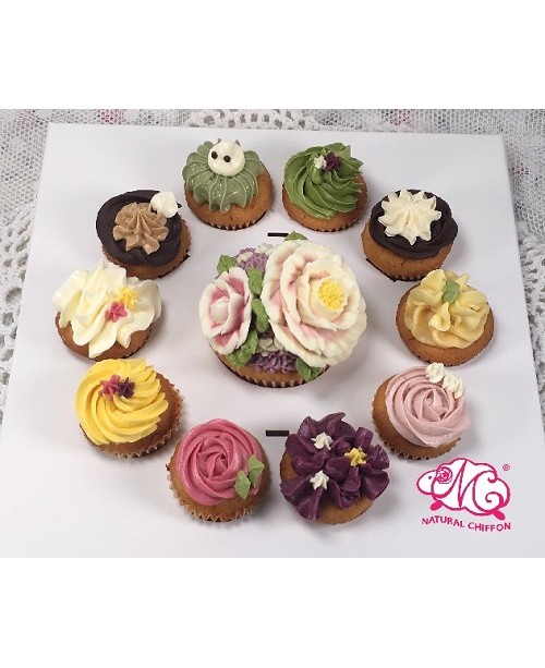 韓花大10小Cupcake Set B